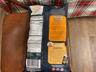 Popcorn, real organic cheddar
