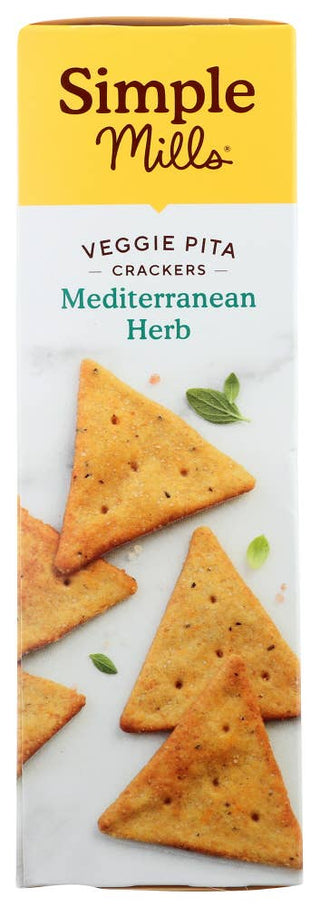 Simple Mills Cracker Pita Mediterranean Herb 4.25 oz