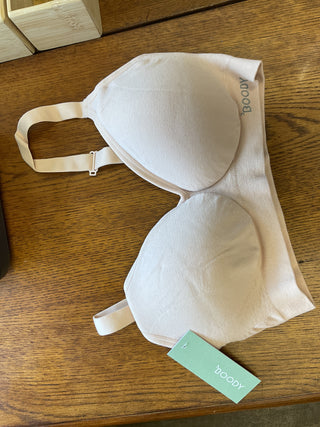Wireless  T-shirt bra Nude
