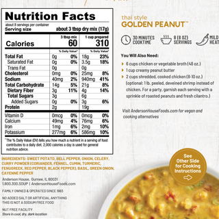 Thai Style Golden Peanut Soup Mix