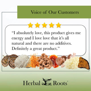 Herbal Roots Organic Mushroom Blend Capsules