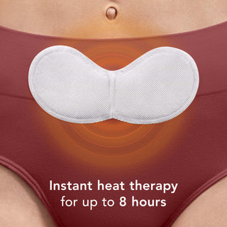 Rael Heating Patch for Menstrual Cramps with Extra Coverage