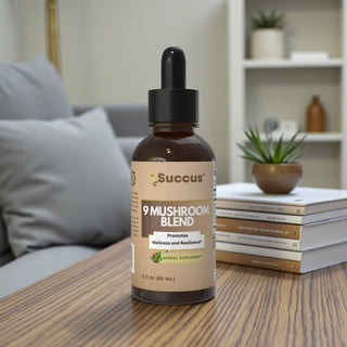 9-Blend Mushroom Herbal Extract —  Daily Wellness Blend