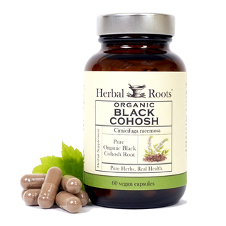 Herbal Roots Organic Black Cohosh Root Capsules