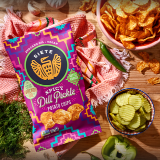 Spicy Dill Pickle Kettle Cooked Potato Chips 5.5oz