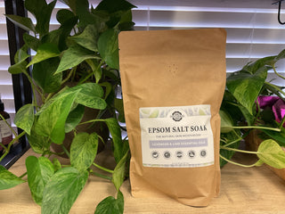 Epsom salt lavender & lime