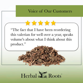 Herbal Roots Organic Valerian Root Capsules