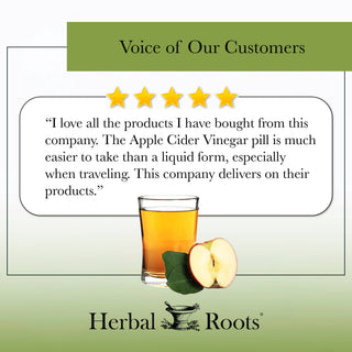 Herbal Roots Organic Apple Cider Vinegar Capsules