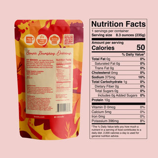 Organic Spicy Nonna Bone Broth (6 x 1 Cup)