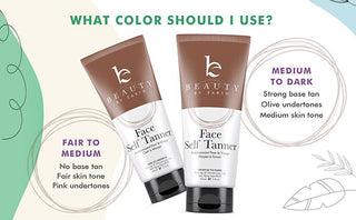 Self Tanner Face Lotion 3oz (2 Shades)