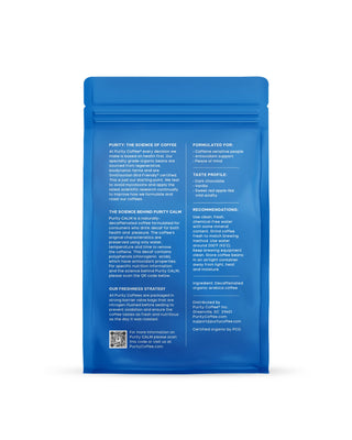 CALM: Decaf Whole Bean Coffee - 12oz Bag