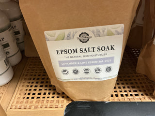 Lavender Epsom Salt Soak