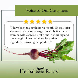 Herbal Roots Organic Beet Root Capsules