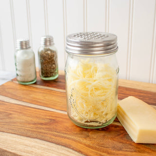 Grater / Shredder Lid for Mason Jars