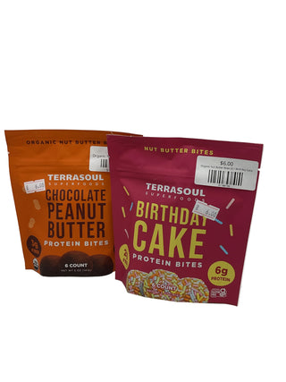 Organic Nut Butter Bites ￼