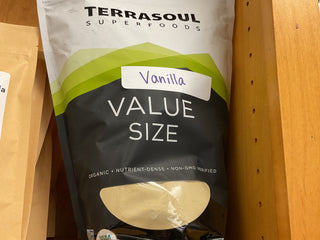 Terrasoul superfoods vanilla protein powder