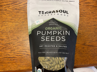 Organic pumpkin seeds SALTED 32 oz