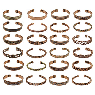 Pure Copper Cuff Bracelets