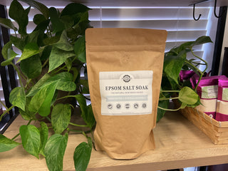 Epsom salt soak- unscented
