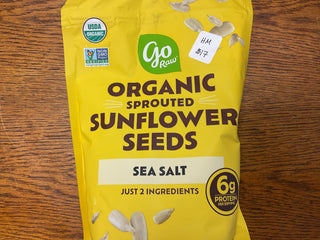 Sprouted sunflower seeds ￼