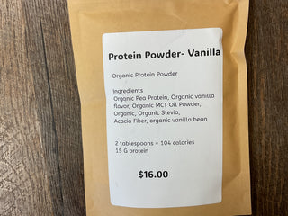 Terrasoul Superfoods protein powder vanilla