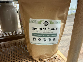 Epsom Salt Soak Peppermint