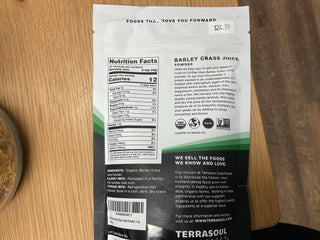 Barley Grass Juice