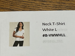 Neck T-Shirt white