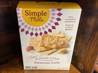Simple Mills Parmesan Garlic Crackers