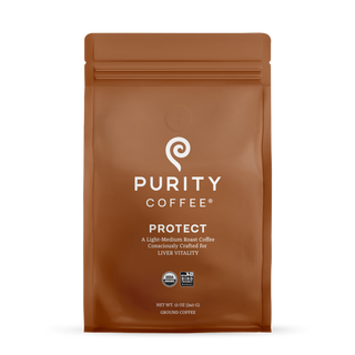 PROTECT: Light-Medium Roast *Ground* Coffee - 12oz Bag