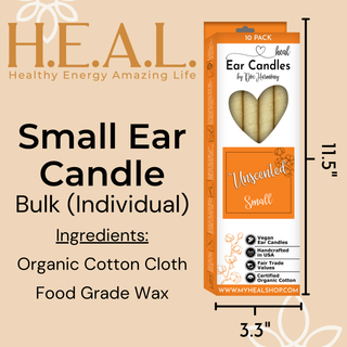 Unscented Ear Candles by Doc Harmony