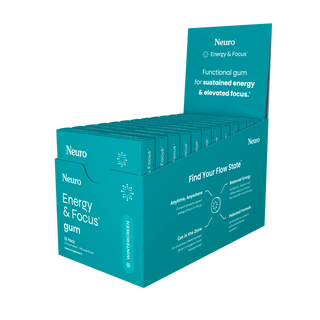 Energy and Focus Gum | Wintergreen