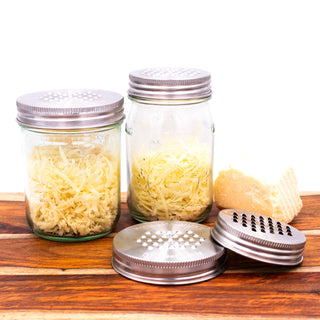 Grater / Shredder Lid for Mason Jars
