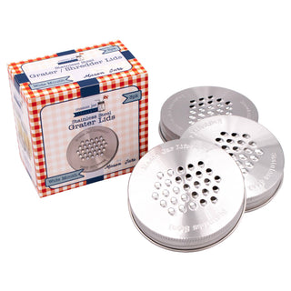 Grater / Shredder Lid for Mason Jars