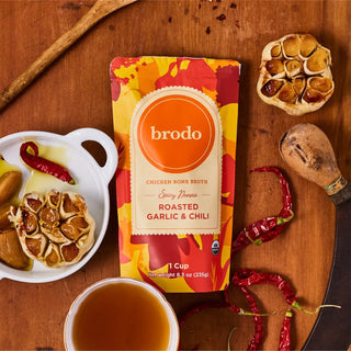 Organic Spicy Nonna Bone Broth (6 x 1 Cup)
