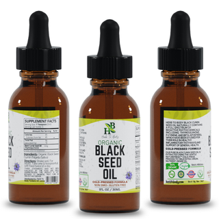 Organic Black Seed Oil (Cold-Pressed) - Bulk Wholesale Sizes