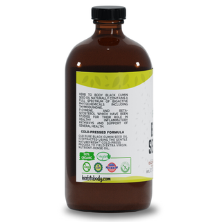 Organic Black Seed Oil (Cold-Pressed) - Bulk Wholesale Sizes
