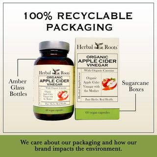 Herbal Roots Organic Apple Cider Vinegar Capsules