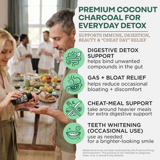 Activated Charcoal Capsules, 60 servings